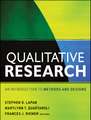 Qualitative Research – An Introduction to Methods and Designs