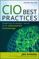 CIO Best Practices 2e – Enabling Strategic Value With Information Technology