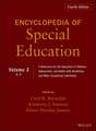 Ency. of Special Edu – A Ref. for the Educ. of Chi ldren, Adolescents, & Adults with Disabilties & Ot her Exceptional Individuals, 4th Edition, Volume 3