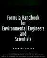 Formula Handbook for Environmental Engineers and Scientists