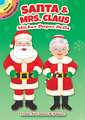 PAPER DOLL-SANTA & MRS CLAUS S