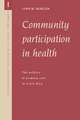 Community Participation in Health: The Politics of Primary Care in Costa Rica