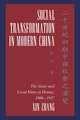 Social Transformation in Modern China: The State and Local Elites in Henan, 1900–1937