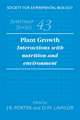 Plant Growth: Interactions with Nutrition and Environment