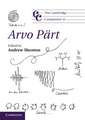 The Cambridge Companion to Arvo Pärt