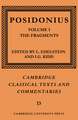 Posidonius: Volume 1, The Fragments