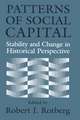 Patterns of Social Capital: Stability and Change in Historical Perspective