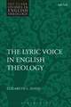 The Lyric Voice in English Theology