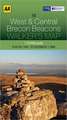 Walker's Map West & Central Brecon Beacons: Edinburgh & the Pentland Hills