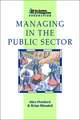 Managing in the Public Sector