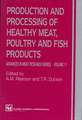 Production and Processing of Healthy Meat, Poultry and Fish Products