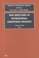 New Directions in International Advertising Research