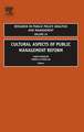 Cultural Aspects of Public Management Reform