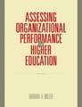 Assessing Organizational Performance in Higher Education