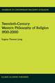 Twentieth-Century Western Philosophy of Religion 1900–2000