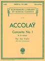 Accolay: For the Violin with Piano Accompainment