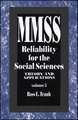 Reliability for the Social Sciences: Theory and Applications