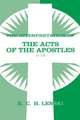 The Interpretation of the Acts of the Apostles1-14: Lutheran Insights for Bible Study