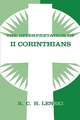 The Interpretation of II Corinthians: Lutheran Insights for Bible Study