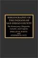 Bibliography of the Indians of San Diego County