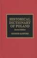 Historical Dictionary of Poland