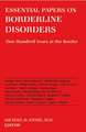 Essential Papers on Borderline Disorders – One Hundred Years at the Border