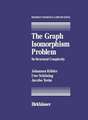 The Graph Isomorphism Problem: Its Structural Complexity