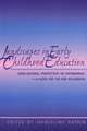 Landscapes in Early Childhood Education