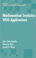 Mathematical Statistics With Applications