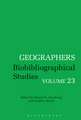 Geographers: Biobibliographical Studies, Volume 23