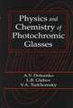 Physics and Chemistry of Photochromic Glasses