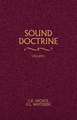 Sound Doctrine