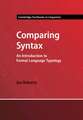 Comparing Syntax