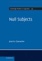Null Subjects