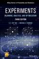 Experiments – Planning, Analysis, and Optimization, Third Edition