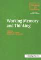 Working Memory and Thinking: Current Issues In Thinking And Reasoning