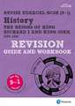 Pearson REVISE Edexcel GCSE History King Richard I and King John Revision Guide and Workbook incl. online revision and quizzes - for 2025 and 2026 exams