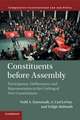 Constituents Before Assembly: Participation, Deliberation, and Representation in the Crafting of New Constitutions