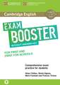 Cambridge English Exam Booster for First and First for Schools without Answer Key with Audio: Comprehensive Exam Practice for Students