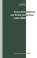 External Imbalances and Policy Constraints in the 1990s: Papers of the Fifteenth Annual Conference of the International Study Group