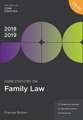 Core Statutes on Family Law 2018-19