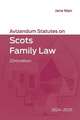 Avizandum Statutes on Scots Family Law