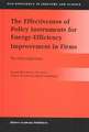 The Effectiveness of Policy Instruments for Energy-Efficiency Improvement in Firms: The Dutch Experience