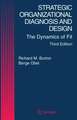 Strategic Organizational Diagnosis and Design: The Dynamics of Fit