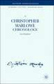 A Christopher Marlowe Chronology