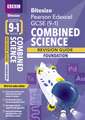 BBC Bitesize Edexcel GCSE Combined Science (Foundation): Revision Guide incl. online edition - for 2025 and 2026 exams