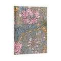 Morris Pink Honeysuckle (William Morris) Ultra Lined Hardcover Journal