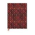 Paperblanks Red Velvet Softcover Flexi Ultra Unlined Elastic Band Closure 176 Pg 100 GSM