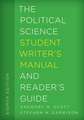 Political Science Student Writer's Manual and Reader's Guide