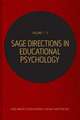 SAGE Directions in Educational Psychology